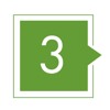 Ignite infographic number 3 list