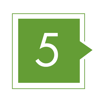 Ignite infographic number 5 list