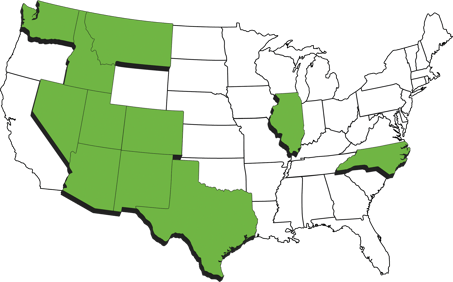 US map-Ignite-states lending in as of 7.2.24